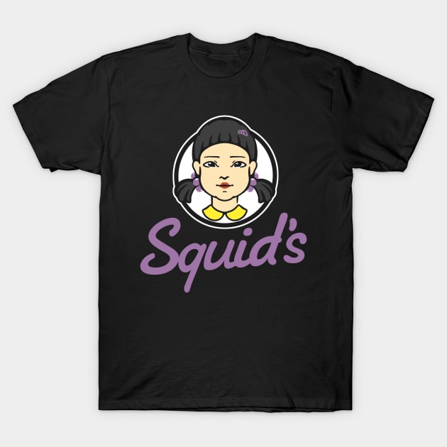 Squid's T-Shirt by paulagarcia